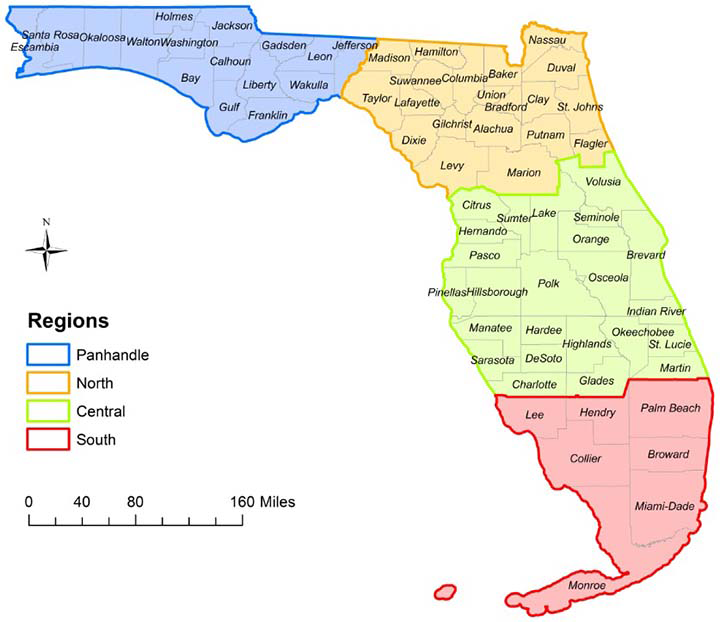 Time Zone Map Tallahassee Fl Map Of World