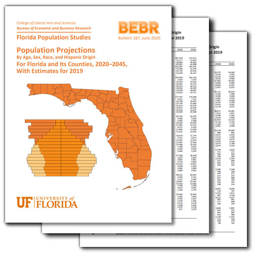 Population Projections by Age, Sex, Race, and Hispanic Origin for Florida and Its Counties, 2020–2045, With Estimates for 2019