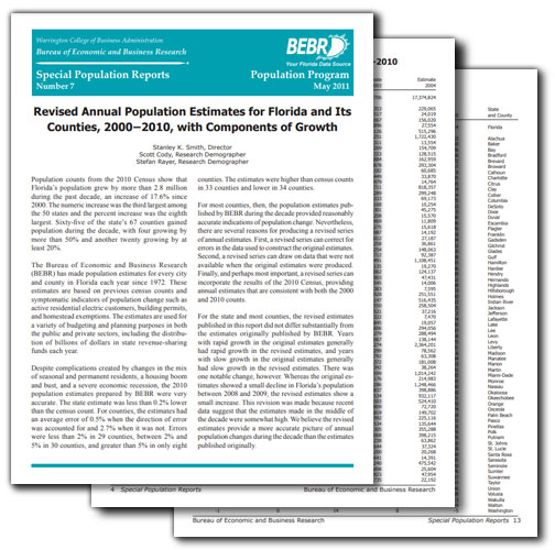 SPR No. 10: Annual Population Estimates by Age, Sex, Race, and Hispanic Origin for Florida and Its Counties, 2000–2010 (Revised and Updated)